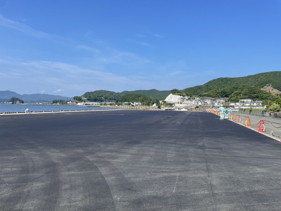 【宿田曽漁港】全国豊かな海づくり大会推進事業会場整備工事