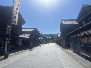 一般県道館町線(おはらいまち通り)舗装整備(石畳修繕)工事