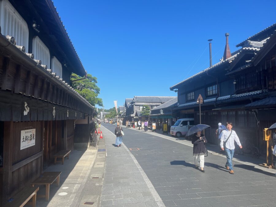 一般県道館町線(おはらいまち通り)舗装整備(石畳修繕)工事